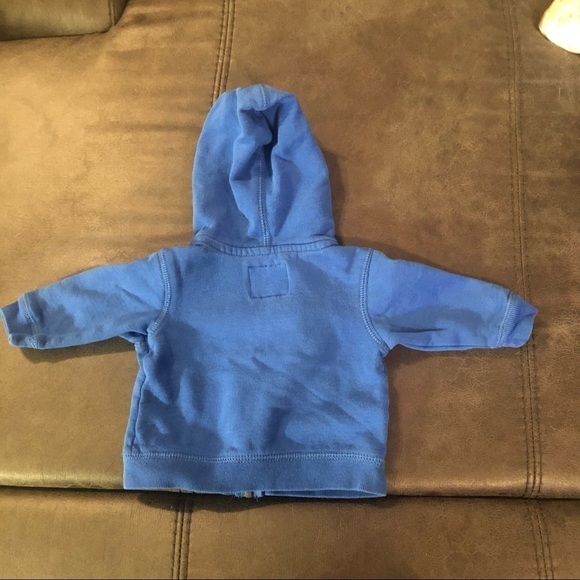 12M Oshkosh Blue Hoodie - Picture 4 of 5